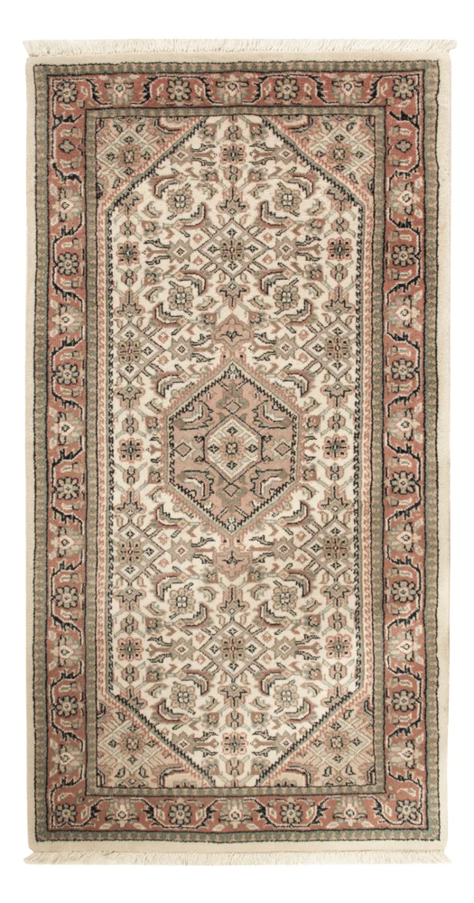 Indo Bidjar Teppich 70x140cm - Orientteppich - beige