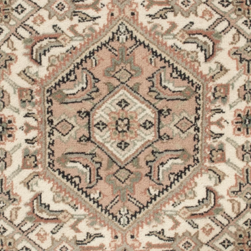 Indo Bidjar Teppich 70x140cm - Orientteppich - beige