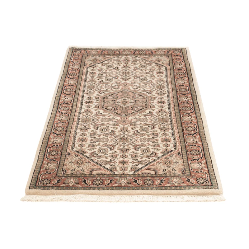 Indo Bidjar Teppich 70x140cm - Orientteppich - beige