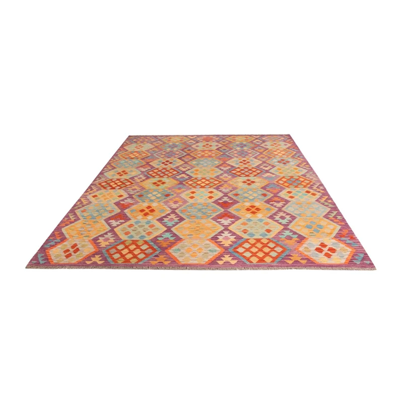 Kelim Maimene Teppich 206x313cm - mehrfarbig