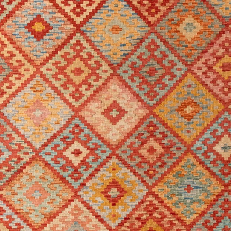 Kelim Maimene Teppich 207x305cm - mehrfarbig