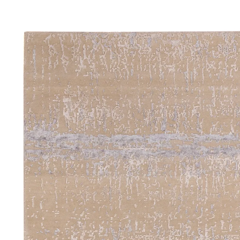 Designer Teppich - 175 x 243 cm - hellbeige