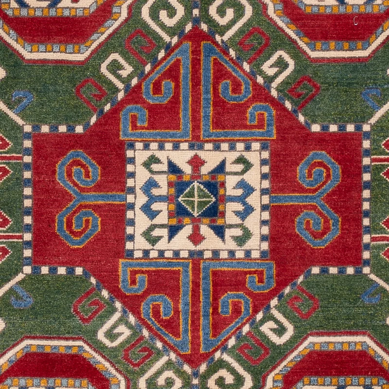 Ziegler Teppich - Kazak - 210 x 298 cm - grün