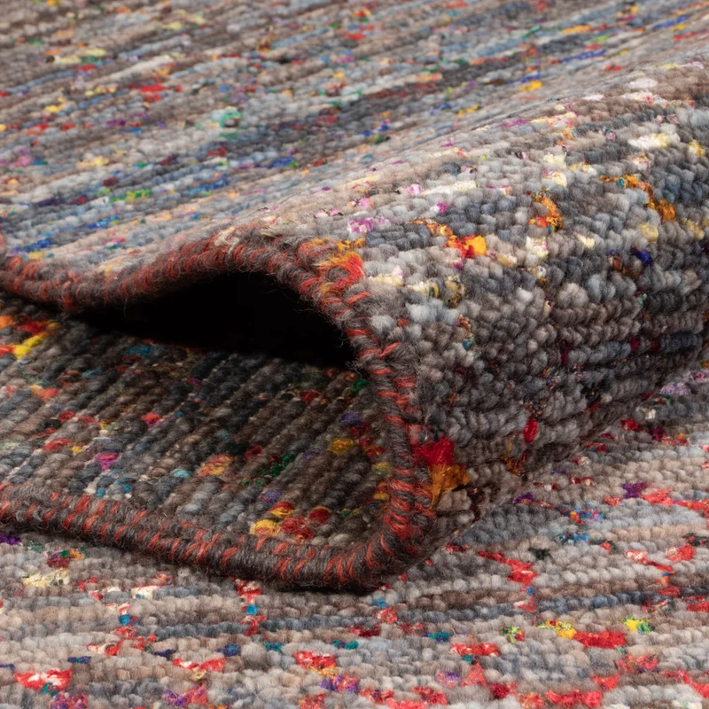 Designer Teppich 172x238cm - mehrfarbig