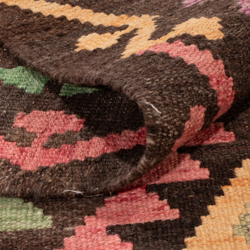 Kelim Maimene Teppich 210x303cm - mehrfarbig
