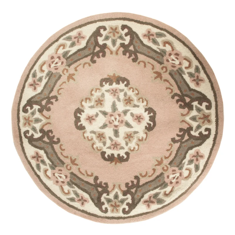 China Teppich 120x120cm - Orientteppich - mehrfarbig