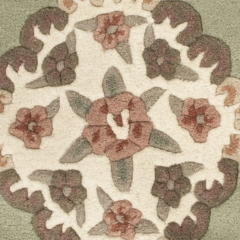 China Teppich 120x120cm - Orientteppich - mehrfarbig