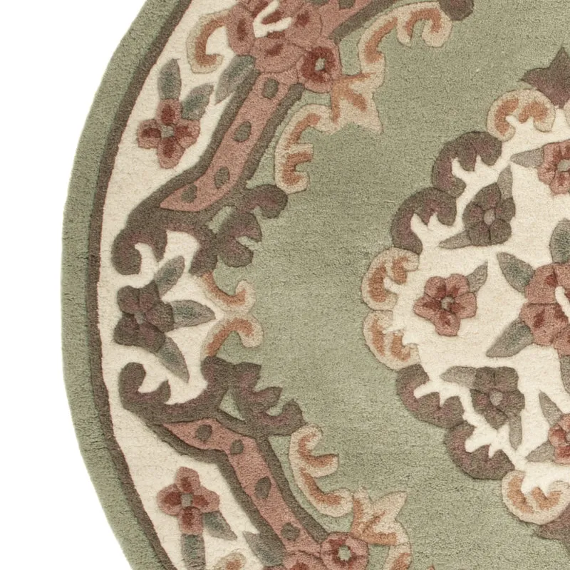 China Teppich 120x120cm - Orientteppich - mehrfarbig