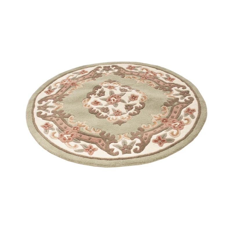 China Teppich 120x120cm - Orientteppich - mehrfarbig