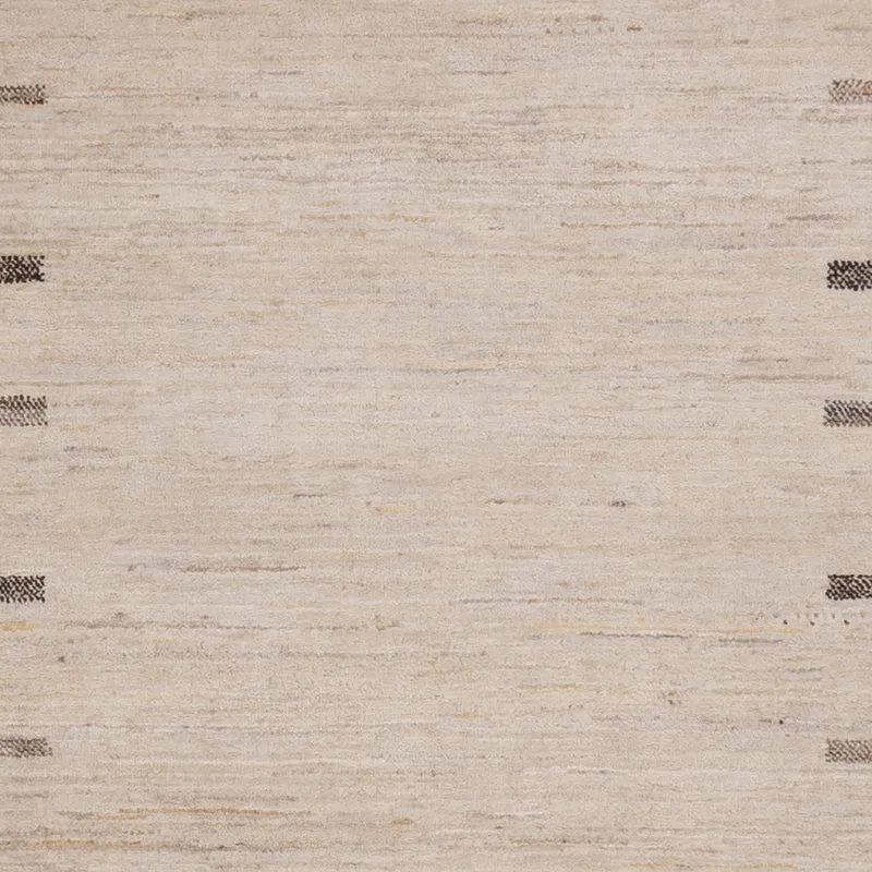 Indo Loribaft Teppich 176x246cm - Orientteppich - hellbeige