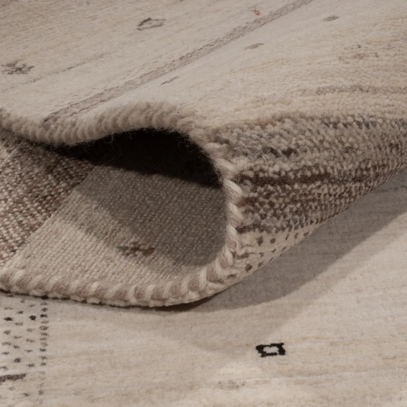 Indo Loribaft Teppich 174x245cm - Orientteppich - hellbeige