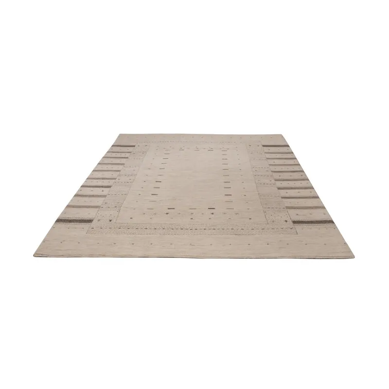 Indo Loribaft Teppich 174x245cm - Orientteppich - hellbeige