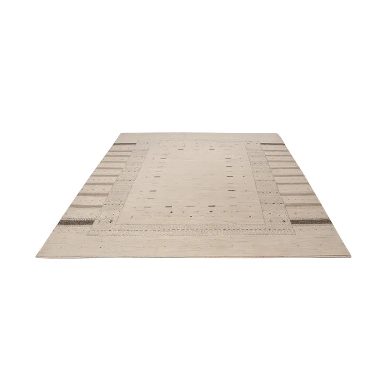 Indo Loribaft Teppich 174x245cm - Orientteppich - hellbeige