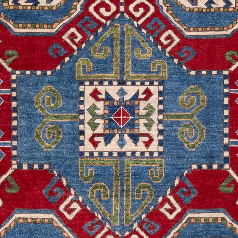 Ziegler Teppich - Kazak - 203 x 295 cm - blau