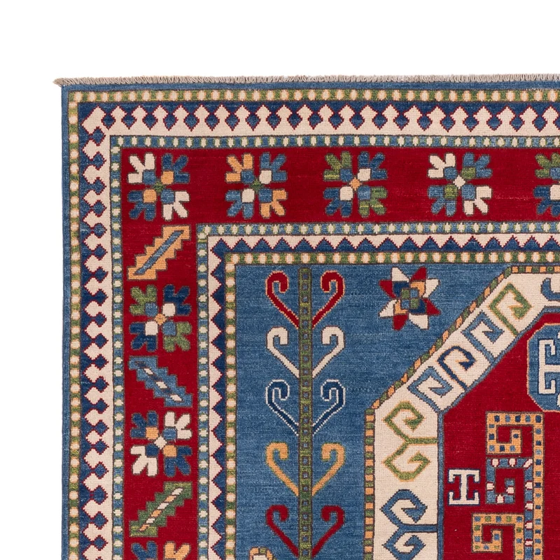 Ziegler Teppich - Kazak - 203 x 295 cm - blau