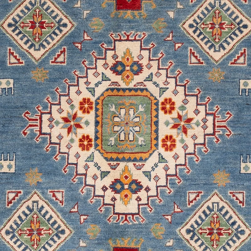 Ziegler Teppich - Kazak - 198 x 300 cm - blau