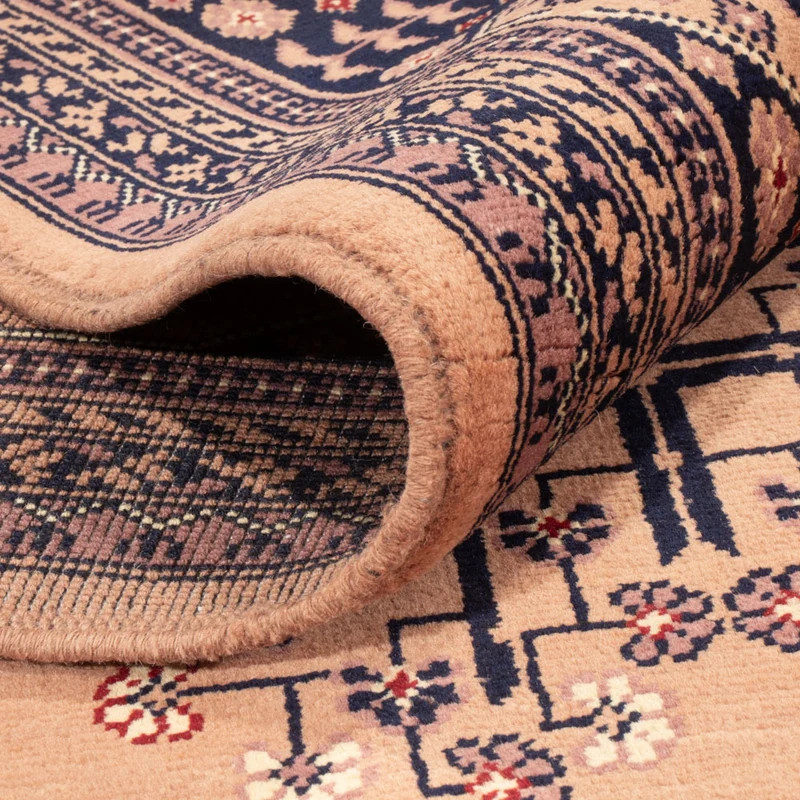 Afghan Teppich 196x296cm - Orientteppich - beige
