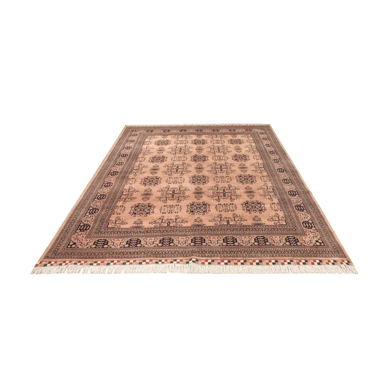 Afghan Teppich 196x296cm - Orientteppich - beige