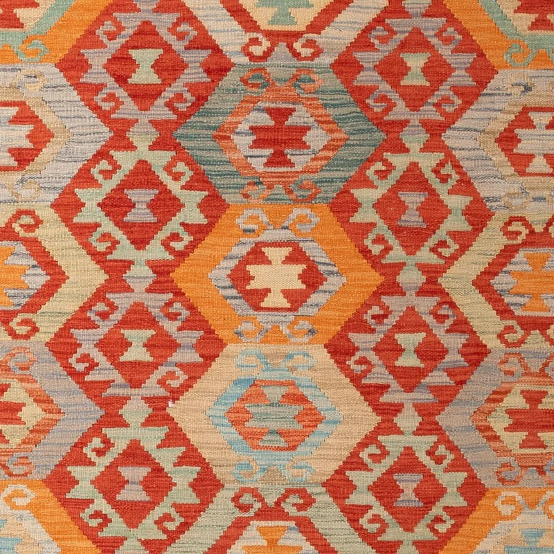 Kelim Maimene Teppich 206x303cm - mehrfarbig
