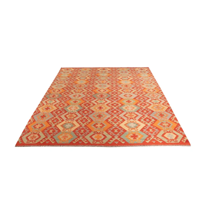 Kelim Maimene Teppich 206x303cm - mehrfarbig