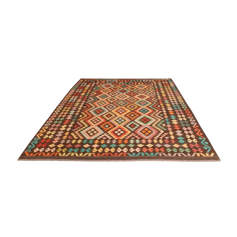 Kelim Maimene Teppich 205x307cm - mehrfarbig