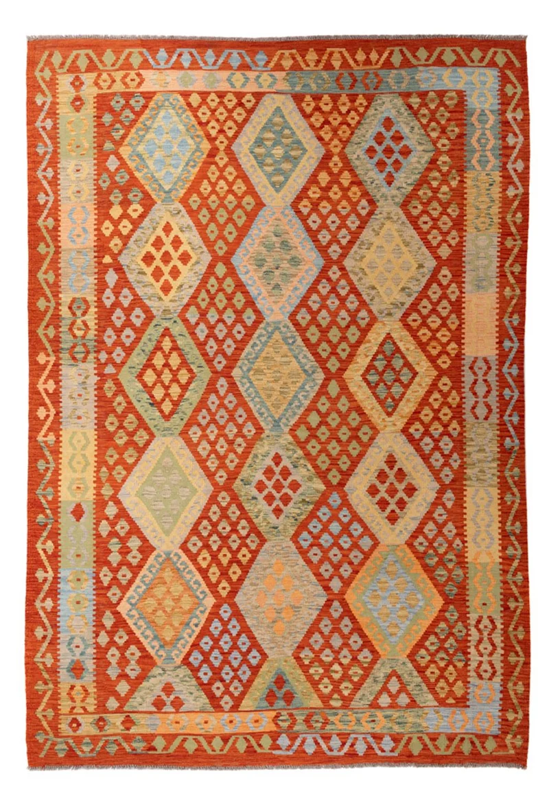 Kelim Maimene Teppich 207x304cm - mehrfarbig