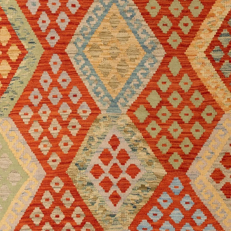 Kelim Maimene Teppich 207x304cm - mehrfarbig