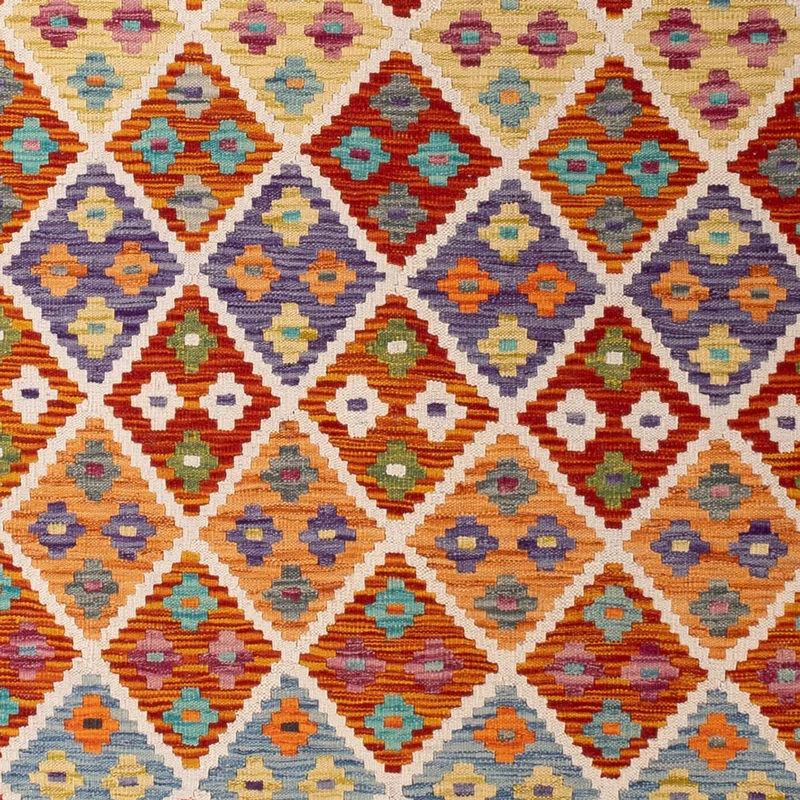 Kelim Maimene Teppich 213x293cm - mehrfarbig