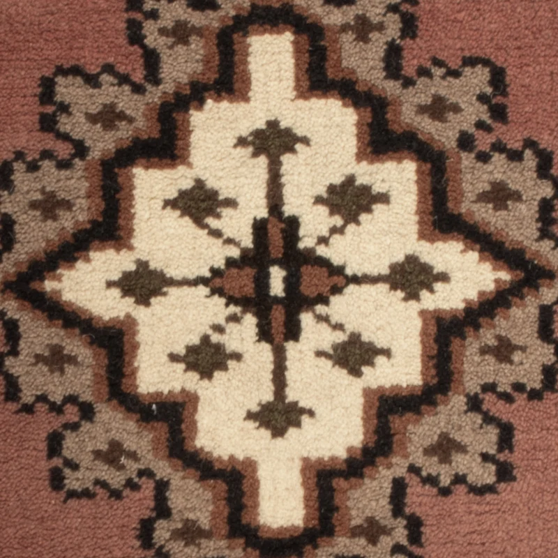 Orientteppich 60x120cm - terrakotta
