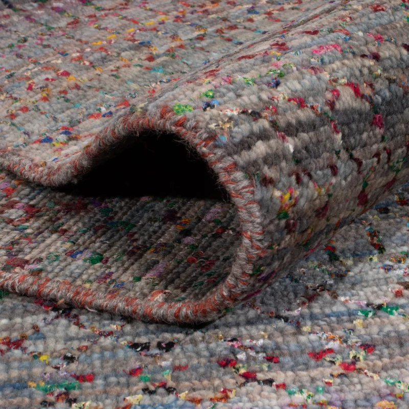 Designer Teppich 170x223cm - mehrfarbig