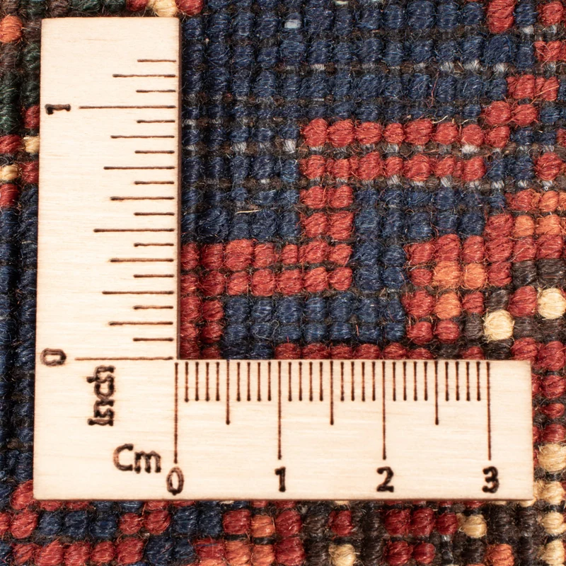 Afghan Teppich 80x394cm - Orientteppich - dunkelrot