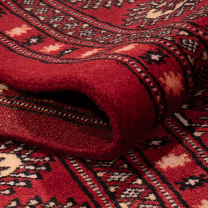 Pakistan Teppich 167x266cm - Orientteppich - rot