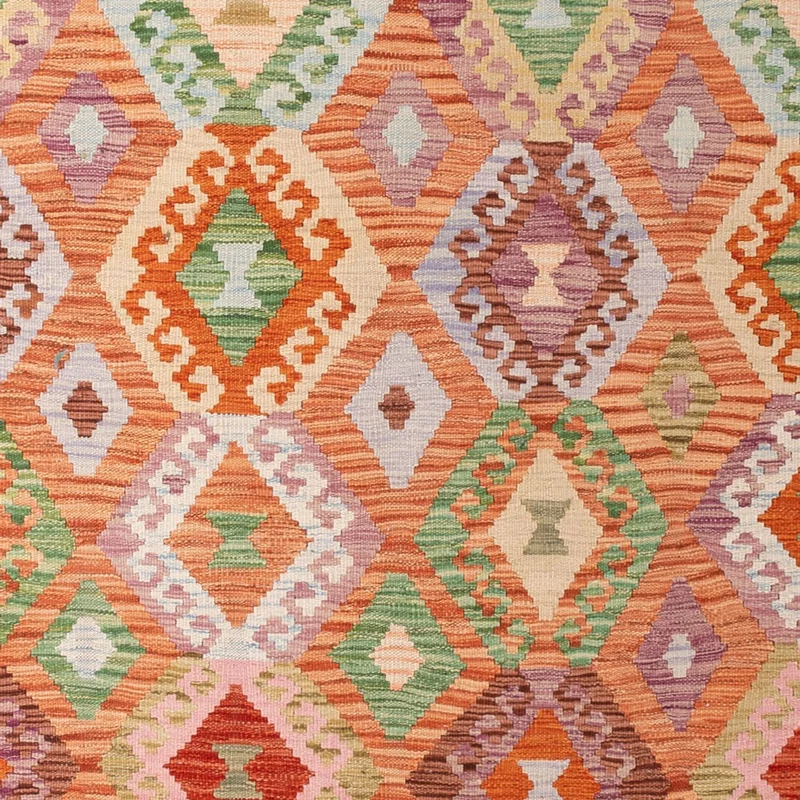 Kelim Maimene Teppich 205x304cm - mehrfarbig