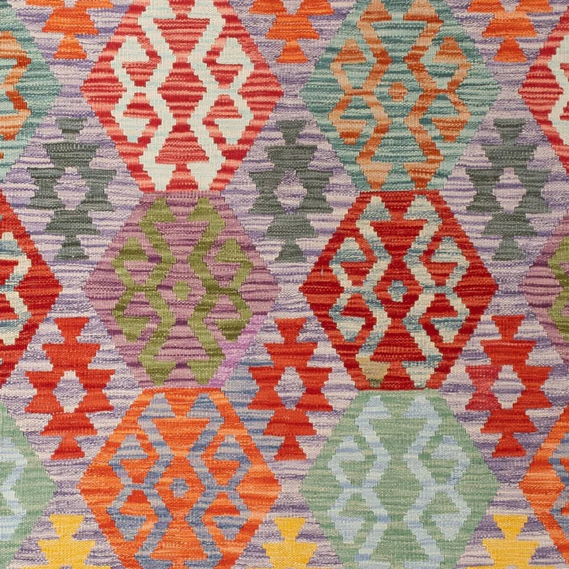 Kelim Maimene Teppich 214x290cm - mehrfarbig