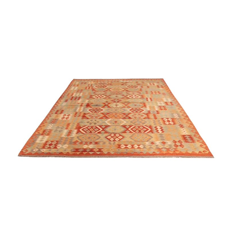 Kelim Maimene Teppich 203x306cm - mehrfarbig