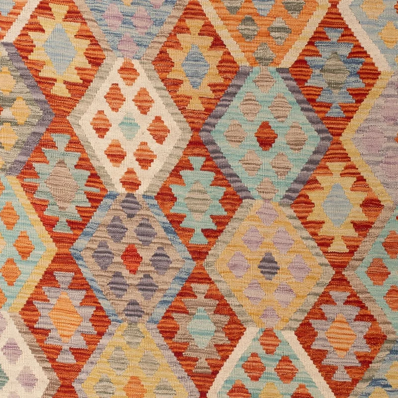 Kelim Maimene Teppich 209x299cm - mehrfarbig