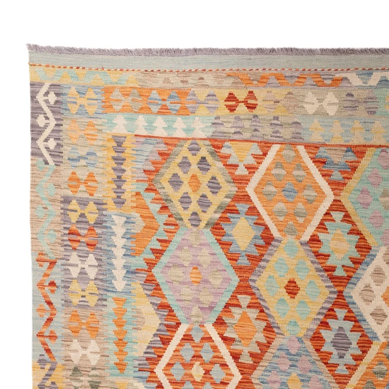 Kelim Maimene Teppich 209x299cm - mehrfarbig