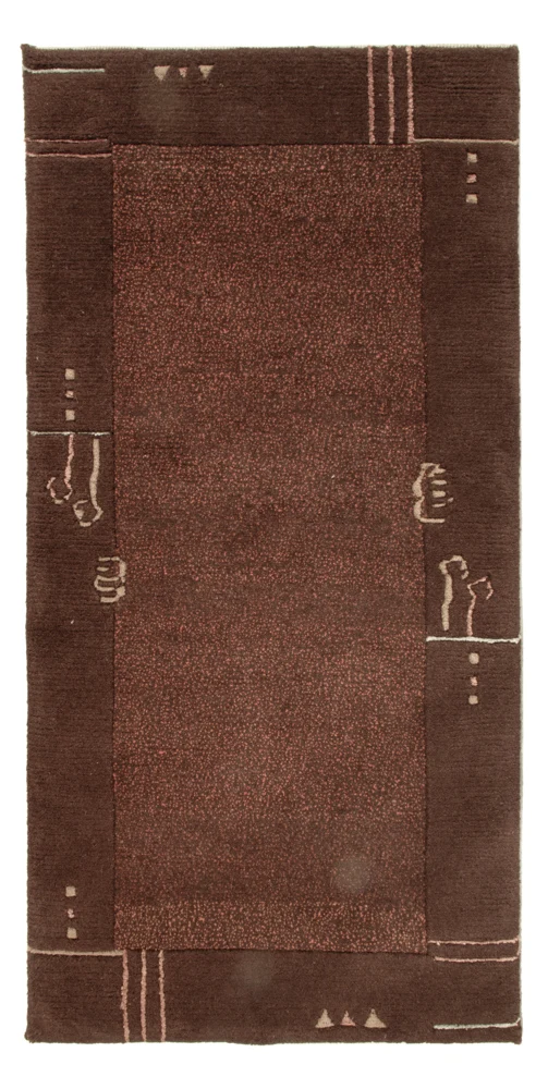 Nepal Teppich 70x140cm - Wollteppich