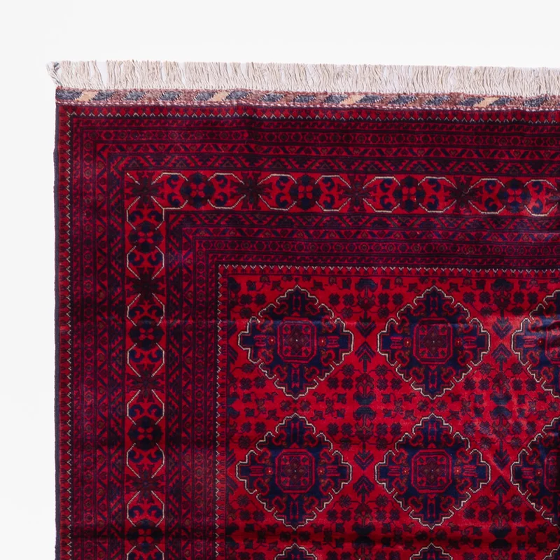 Afghan Teppich 241x346cm - Orientteppich