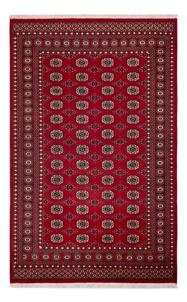 Pakistan Teppich 167x256cm - Orientteppich - rot
