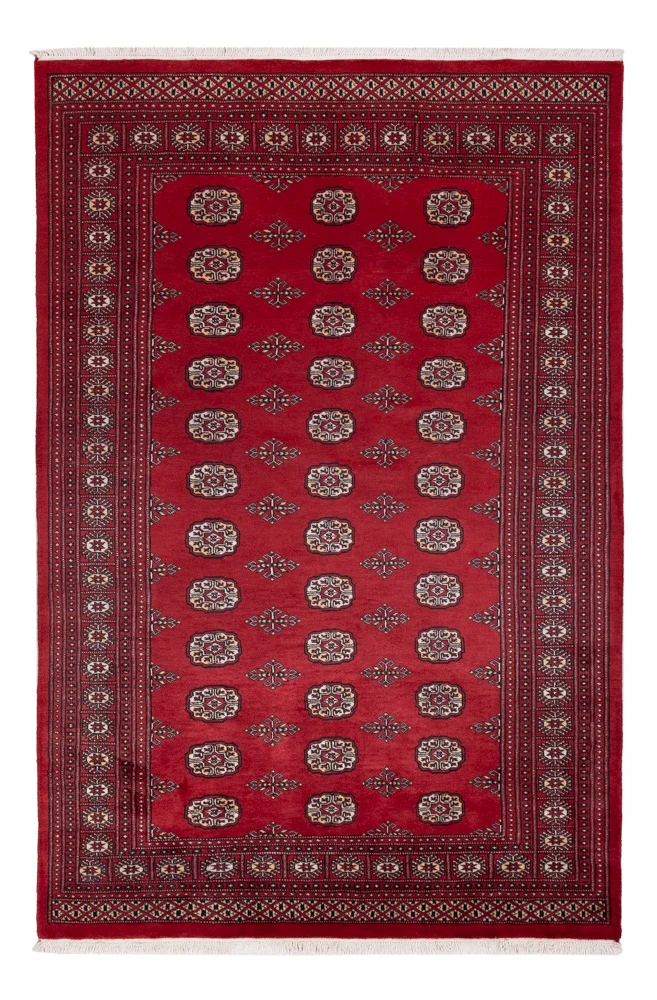 Pakistan Teppich 167x249cm - Orientteppich - rot