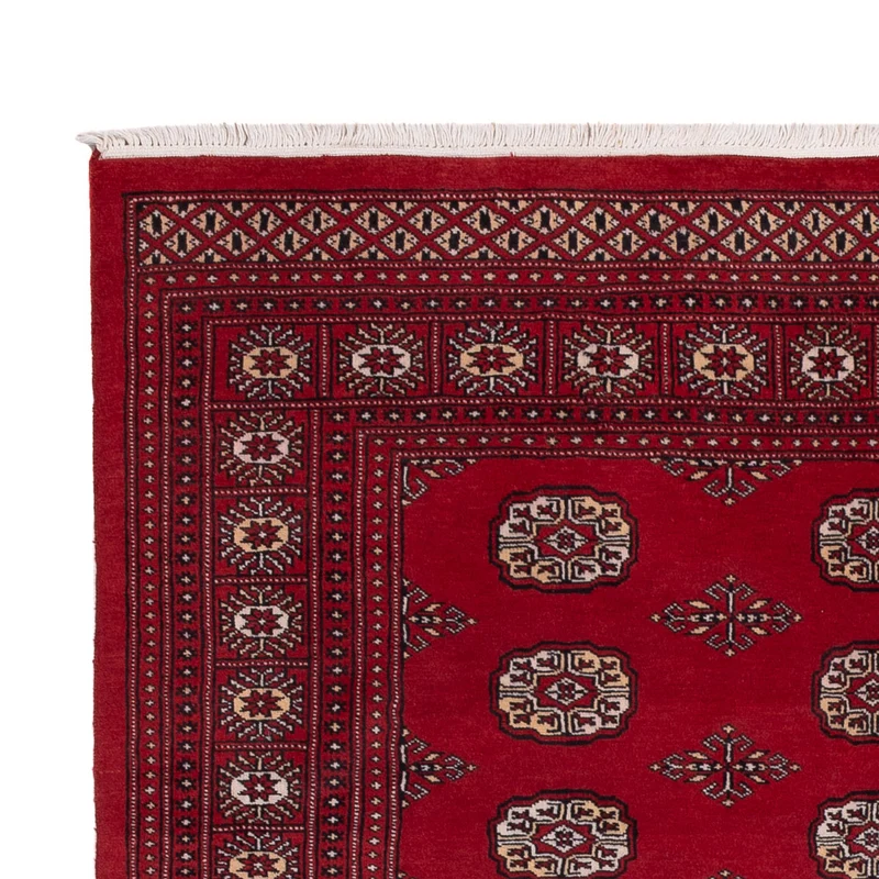 Pakistan Teppich 167x249cm - Orientteppich - rot