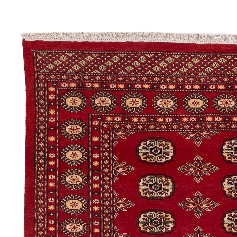Pakistan Teppich 170x245cm - Orientteppich - rot