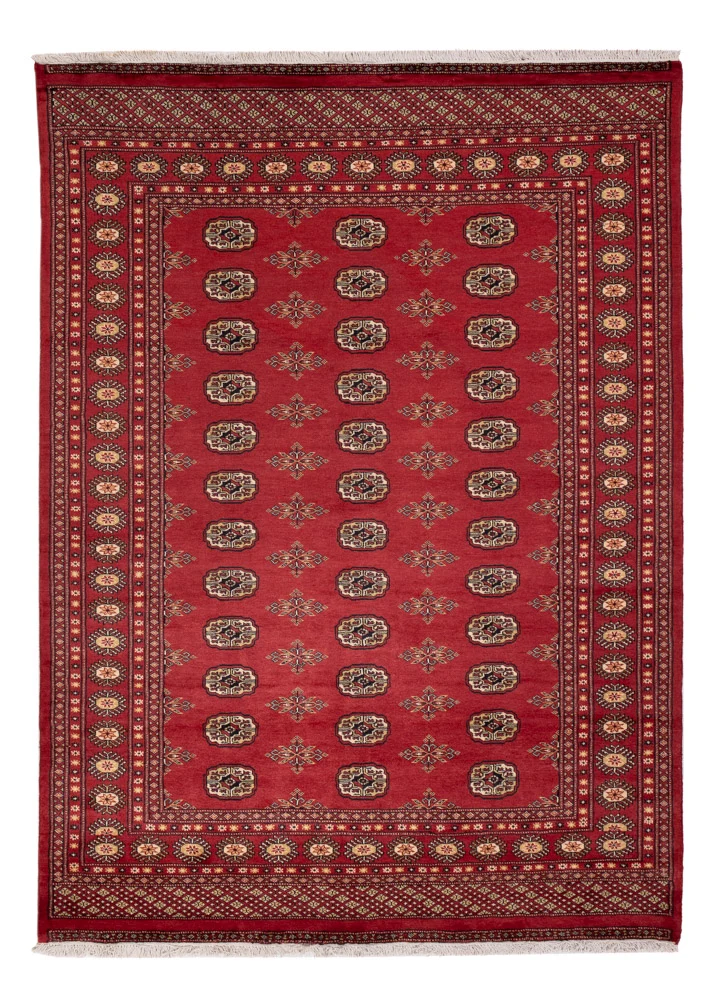 Pakistan Teppich 173x241cm - Orientteppich - rot