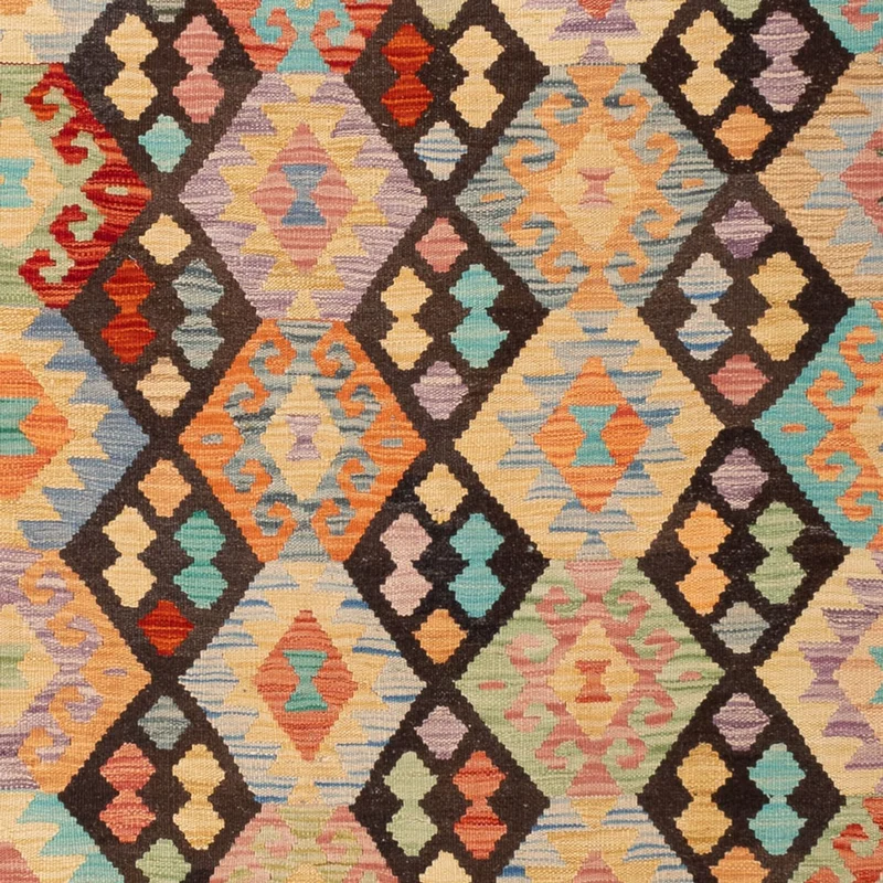 Kelim Maimene Teppich 199x307cm - mehrfarbig