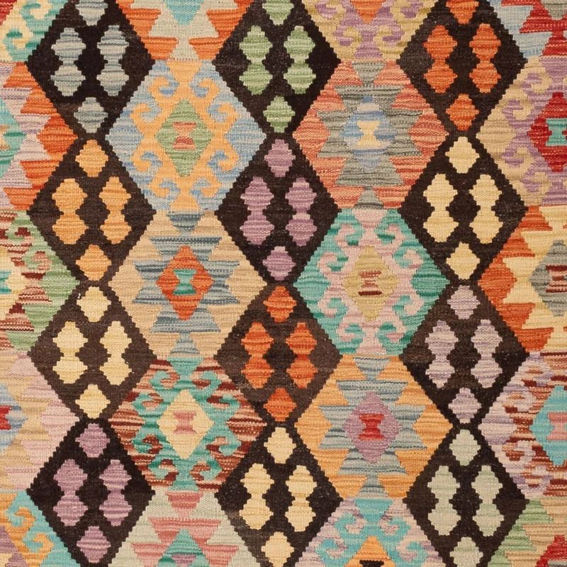Kelim Maimene Teppich 208x296cm - mehrfarbig