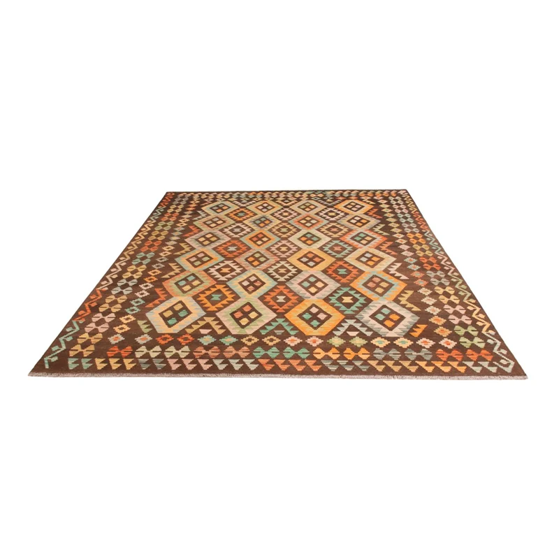 Kelim Maimene Teppich 206x299cm - mehrfarbig