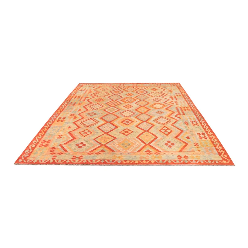 Kelim Maimene Teppich 206x299cm - mehrfarbig