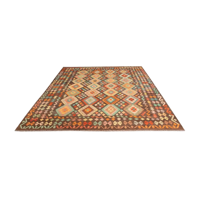 Kelim Maimene Teppich 201x306cm - mehrfarbig