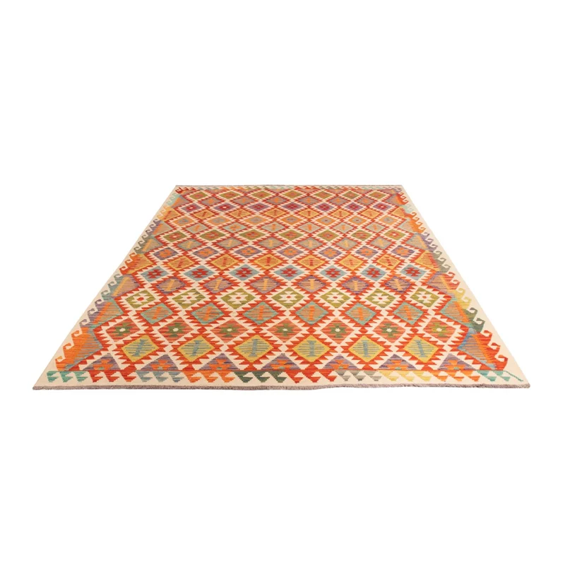 Kelim Maimene Teppich 200x307cm - mehrfarbig